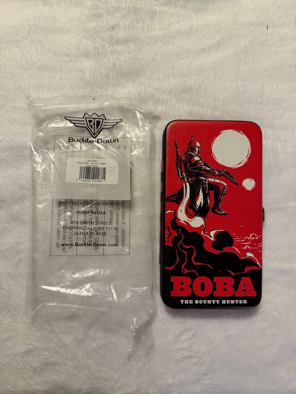 Buckle-Down Hinge Wallet - Star Wars Boba Fett